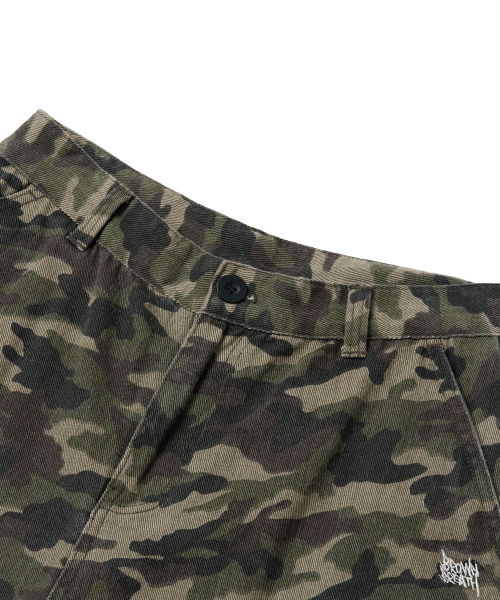 BROWNBREATH(ブラウンブレス)の「CAMO TAG CARGO PANTS - GREEN(その他パンツ・レディース・その他・M/L/XL/S)」の3枚目の写真