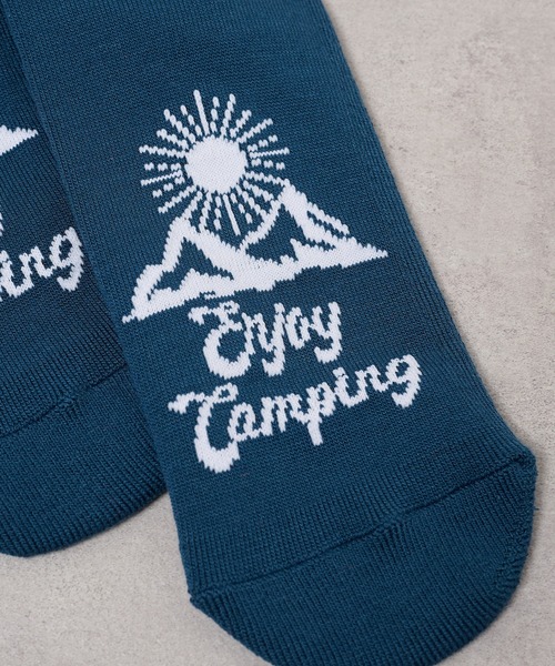 COLEMAN(コールマン)の「【Coleman】Enjoy camp ロゴソックス(ソックス/靴下・レディース・ブラック/オフホワイト/オレンジ/ネイビー/ホワイト/グリーン・FREE)」の20枚目の写真