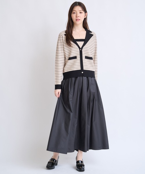 NOELA（ノエラ）の「ニットジャケットアンサンブル（カーディガン/ボレロ・レディース・ベージュ/その他1・フリー）」の8枚目の写真