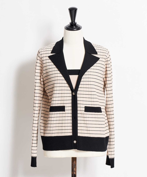 NOELA（ノエラ）の「ニットジャケットアンサンブル（カーディガン/ボレロ・レディース・ベージュ/その他1・フリー）」の14枚目の写真