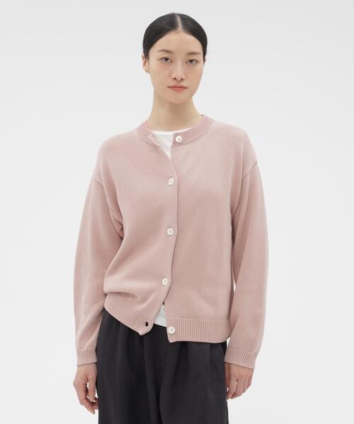 セール】HIGH TWIST COTTON LINEN（カーディガン/ボレロ）｜MARGARET