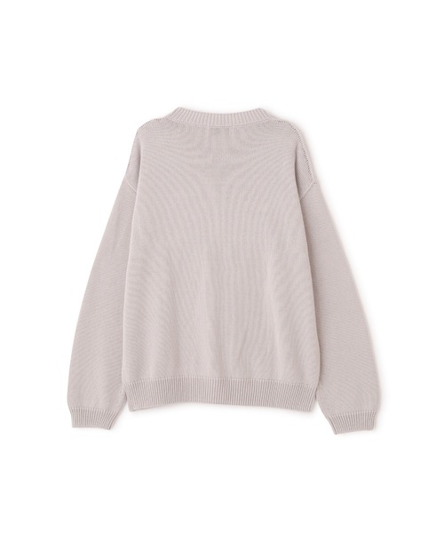 MARGARET HOWELL（マーガレットハウエル）の「HIGH TWIST COTTON LINEN（カーディガン/ボレロ・レディース・ピンク/ライトグレー・FREE）」の5枚目の写真