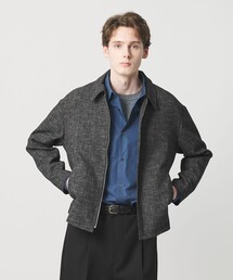 BEAUTY&YOUTH UNITED ARROWS | モノトーン ツイード ショート ブルゾン(ブルゾン)