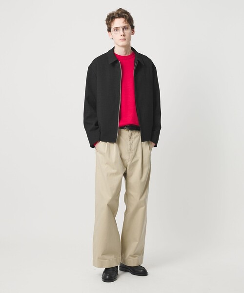 BEAUTY&YOUTH UNITED ARROWS（ビューティーアンドユースユナイテッドアローズ）の「モノトーン ツイード ショート ブルゾン（ブルゾン・メンズ・ダークグレー/ブラック・S/XL/M/L）」の12枚目の写真