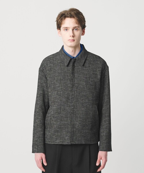 BEAUTY&YOUTH UNITED ARROWS（ビューティーアンドユースユナイテッドアローズ）の「モノトーン ツイード ショート ブルゾン（ブルゾン・メンズ・ダークグレー/ブラック・S/XL/M/L）」の13枚目の写真