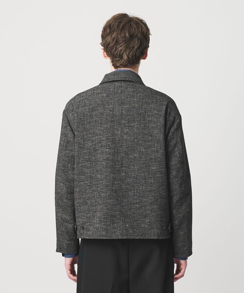 BEAUTY&YOUTH UNITED ARROWS（ビューティーアンドユースユナイテッドアローズ）の「モノトーン ツイード ショート ブルゾン（ブルゾン・メンズ・ダークグレー/ブラック・S/XL/M/L）」の15枚目の写真