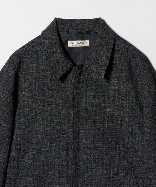 BEAUTY&YOUTH UNITED ARROWS（ビューティーアンドユースユナイテッドアローズ）の「モノトーン ツイード ショート ブルゾン（ブルゾン・メンズ・ダークグレー/ブラック・S/XL/M/L）」の18枚目の写真