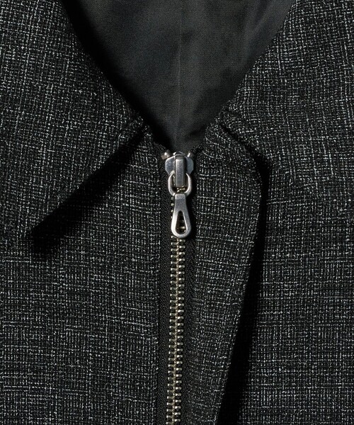 BEAUTY&YOUTH UNITED ARROWS（ビューティーアンドユースユナイテッドアローズ）の「モノトーン ツイード ショート ブルゾン（ブルゾン・メンズ・ダークグレー/ブラック・S/XL/M/L）」の22枚目の写真