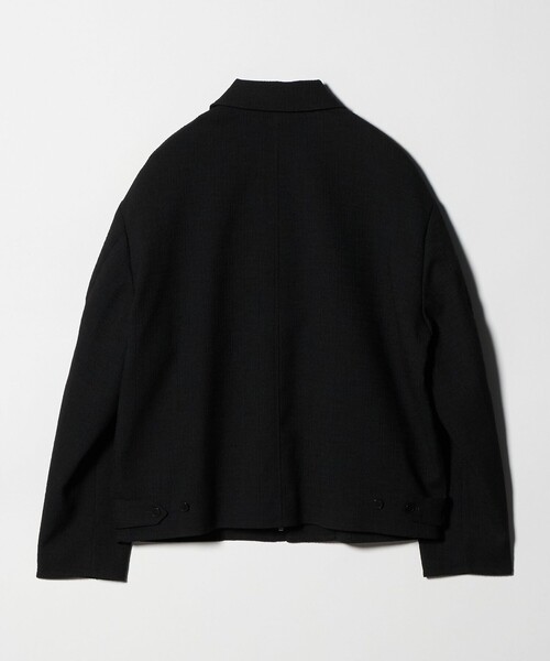 BEAUTY&YOUTH UNITED ARROWS（ビューティーアンドユースユナイテッドアローズ）の「モノトーン ツイード ショート ブルゾン（ブルゾン・メンズ・ダークグレー/ブラック・S/XL/M/L）」の4枚目の写真