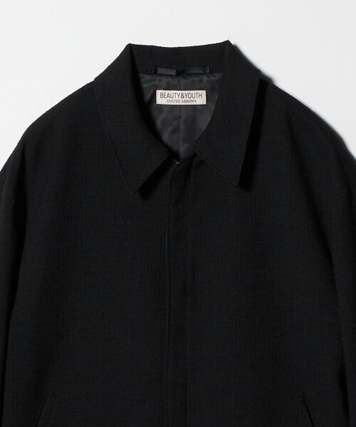 BEAUTY&YOUTH UNITED ARROWS（ビューティーアンドユースユナイテッドアローズ）の「モノトーン ツイード ショート ブルゾン（ブルゾン・メンズ・ダークグレー/ブラック・S/XL/M/L）」の5枚目の写真