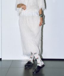 TOGA PULLA（トーガ　プルラ）の「TOGA PULLA FRINGE SKIRT TP261-FG233：スカート（スカート）」