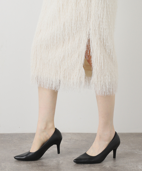 TOGA PULLA（トーガ　プルラ）の「TOGA PULLA FRINGE SKIRT TP261-FG233：スカート（スカート・レディース・ホワイト・36）」の9枚目の写真