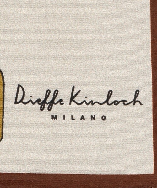 UNITED ARROWS（ユナイテッドアローズ）の「＜Dieffe Kinloch＞BIG Beer ハンカチ（バンダナ/スカーフ・メンズ・ベージュ/ホワイト・FREE）」の7枚目の写真