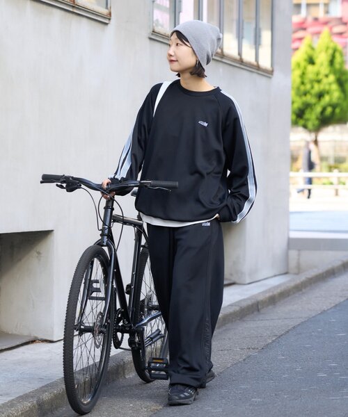 Franklin Climbing（フランクリンクライミング）の「【Franklin Climbing】シティアクティブトラックプルオーバー（スウェット・メンズ・グレー/アイボリー/ブラック・MEDIUM/LARGE）」の21枚目の写真