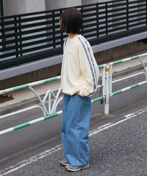 Franklin Climbing（フランクリンクライミング）の「【Franklin Climbing】シティアクティブトラックプルオーバー（スウェット・メンズ・グレー/アイボリー/ブラック・MEDIUM/LARGE）」の4枚目の写真