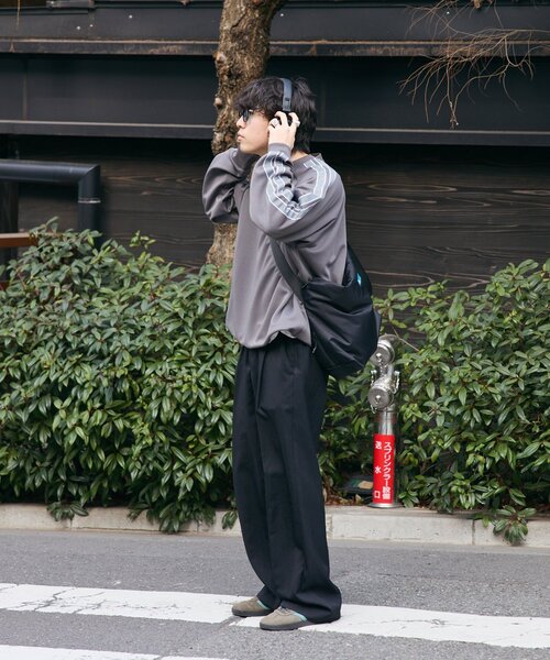 Franklin Climbing（フランクリンクライミング）の「【Franklin Climbing】シティアクティブトラックプルオーバー（スウェット・メンズ・グレー/アイボリー/ブラック・MEDIUM/LARGE）」の14枚目の写真