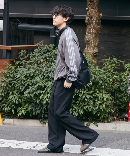 Franklin Climbing（フランクリンクライミング）の「【Franklin Climbing】シティアクティブトラックプルオーバー（スウェット・メンズ・グレー/アイボリー/ブラック・MEDIUM/LARGE）」の15枚目の写真