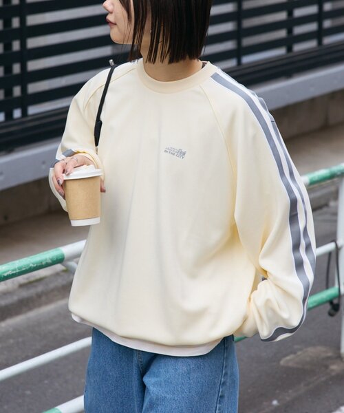 Franklin Climbing（フランクリンクライミング）の「【Franklin Climbing】シティアクティブトラックプルオーバー（スウェット・メンズ・グレー/アイボリー/ブラック・MEDIUM/LARGE）」の17枚目の写真