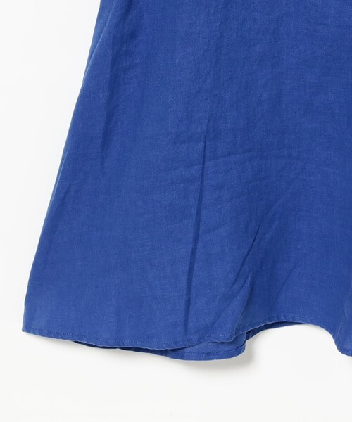 Ray BEAMS(レイビームス)の「【8/13 再値下げ】リネン バルーンスリーブ ワンピース 夏ワンピース 麻 リネン パフスリーブ 日除け 涼しい 大人カジュアル(ワンピース・レディース・ブルー/ダークブラウン/ブラック・ONE SIZE)」の17枚目の写真