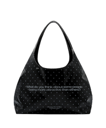 ODD STUDIO（オッドスタジオ）の「アトラクティブグロッシーショルダーバッグ - BLACK DOT（ショルダーバッグ）」