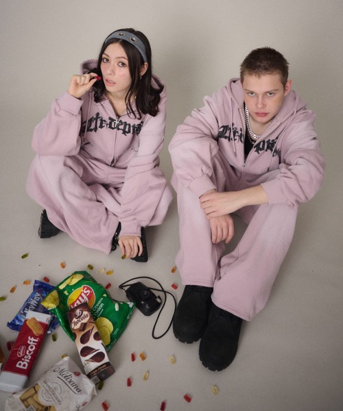 LTR DEPTH（レイターデプス）の「LTR DEPTH/【26年春新作】グラフィックZIPパーカー（パーカー・メンズ・ピンク/ネイビー/スミクロ・MEDIUM/LARGE）」の19枚目の写真