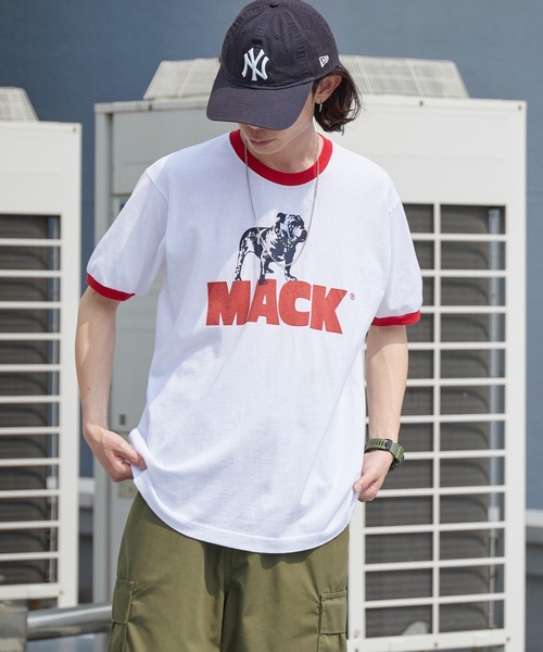 MACK TRUCKS / マック・トラックス 70s ringer tee リンガーTシャツ