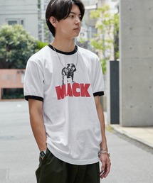 70's ヴィンテージ Mack Trucks 染み込み　リンガーtシャツ セール】MACK TRUCKS マックトラック / 70s ringer tee（Tシャツ