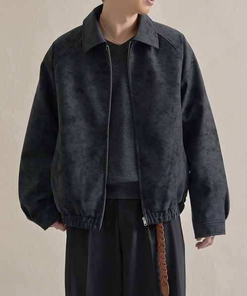 epnok（エプノック）の「モダンヴィンテージショートZIPブルゾン