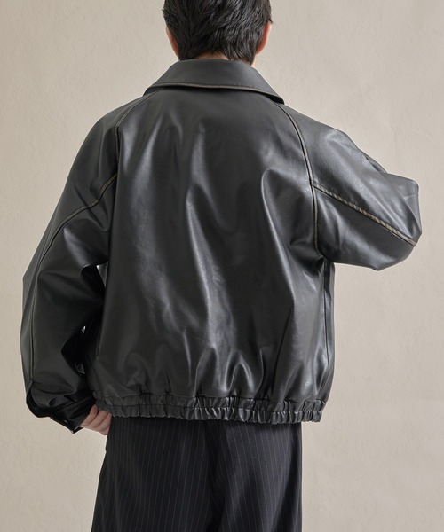 epnok（エプノック）の「モダンヴィンテージショートZIPブルゾン