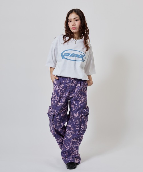 atmos pink(アトモスピンク)の「atmos pink Oval Logo T-shirt / アトモス ピンク オーバル ロゴ T-シャツ(Tシャツ/カットソー・レディース・ホワイト/ピンク/ブラック・FREE)」の11枚目の写真