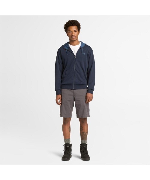 Timberland(ティンバーランド)の「ツイル カーゴ パンツ ユニセックス(カーゴパンツ・メンズ・ダークグレー・30inch/32inch/34inch/36inch/38inch)」の2枚目の写真