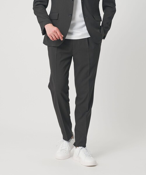 BEAUTY&YOUTH UNITED ARROWS(ビューティーアンドユースユナイテッドアローズ)の「【WEB限定 WARDROBE SMART】 Reflax ポプリン ジャケット&イージーパンツ(セットアップ・メンズ・ネイビー/モカ/ダークグレー/グレー/オリーブ・XL/L/M/S)」の21枚目の写真