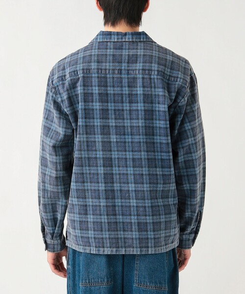 BEAMS HEART(ビームスハート)の「【5/21値下げ】フェード チェック ネル シャツ(ユニセックス)(シャツ/ブラウス・メンズ・レッド/ネイビー・SMALL/MEDIUM/LARGE)」の12枚目の写真