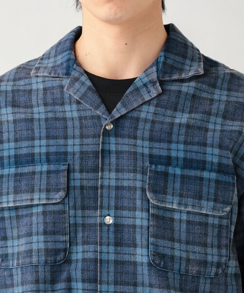 BEAMS HEART(ビームスハート)の「【5/21値下げ】フェード チェック ネル シャツ(ユニセックス)(シャツ/ブラウス・メンズ・レッド/ネイビー・SMALL/MEDIUM/LARGE)」の13枚目の写真