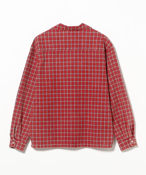 BEAMS HEART(ビームスハート)の「【5/21値下げ】フェード チェック ネル シャツ(ユニセックス)(シャツ/ブラウス・メンズ・レッド/ネイビー・SMALL/MEDIUM/LARGE)」の18枚目の写真