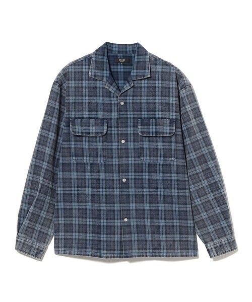 BEAMS HEART(ビームスハート)の「【5/21値下げ】フェード チェック ネル シャツ(ユニセックス)(シャツ/ブラウス・メンズ・レッド/ネイビー・SMALL/MEDIUM/LARGE)」の20枚目の写真