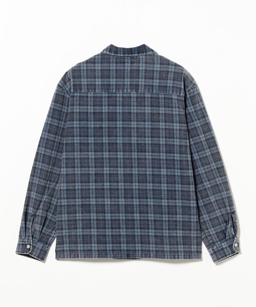 BEAMS HEART(ビームスハート)の「【5/21値下げ】フェード チェック ネル シャツ(ユニセックス)(シャツ/ブラウス・メンズ・レッド/ネイビー・SMALL/MEDIUM/LARGE)」の21枚目の写真