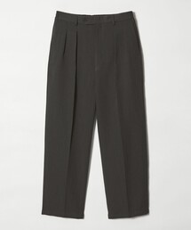 Steven Alan | ＜Steven Alan＞ PE/L BCR イン ツープリーツ ドレス トラウザーズ ハーフイージーⅡ(スラックス)