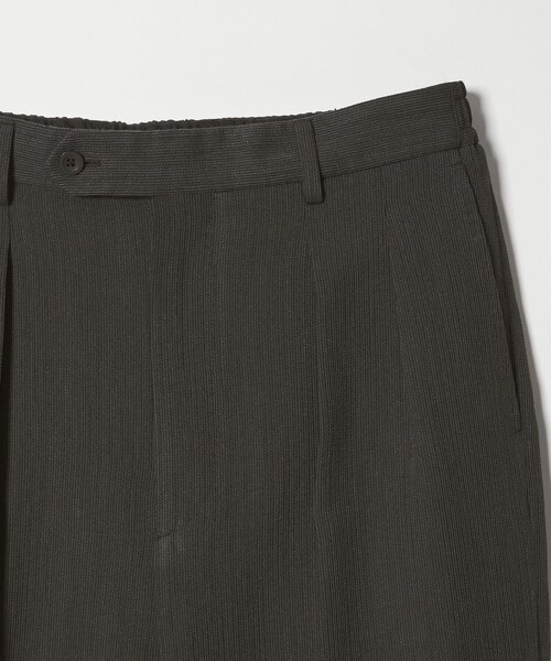 Steven Alan（スティーブンアラン）の「＜Steven Alan＞ PE/L BCR イン ツープリーツ ドレス トラウザーズ ハーフイージーⅡ（スラックス・メンズ・ダークグレー/ブラック・S/M/L/XL）」の18枚目の写真