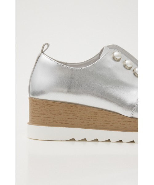 STACCATO(スタッカート)の「メイジーパールプラットフォーム(ローファー・レディース・シルバー/ブラック・23cm/22.5cm/24cm)」の16枚目の写真