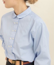 CHILD WOMAN | FINX100/2ブロード W釦シャツ(シャツ/ブラウス)