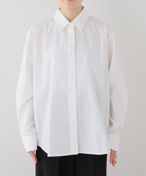 AP STUDIO（エーピーストゥディオ）の「【REMAIN/リメイン】Boxy Shirt（シャツ/ブラウス・レディース・ブラウン/ホワイト・FREE）」の12枚目の写真