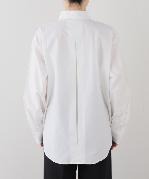 AP STUDIO（エーピーストゥディオ）の「【REMAIN/リメイン】Boxy Shirt（シャツ/ブラウス・レディース・ブラウン/ホワイト・FREE）」の14枚目の写真