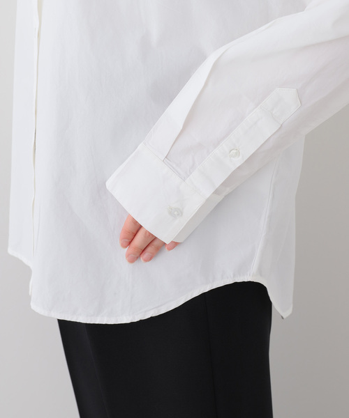 AP STUDIO（エーピーストゥディオ）の「【REMAIN/リメイン】Boxy Shirt（シャツ/ブラウス・レディース・ブラウン/ホワイト・FREE）」の16枚目の写真