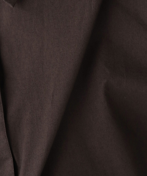 AP STUDIO（エーピーストゥディオ）の「【REMAIN/リメイン】Boxy Shirt（シャツ/ブラウス・レディース・ブラウン/ホワイト・FREE）」の20枚目の写真