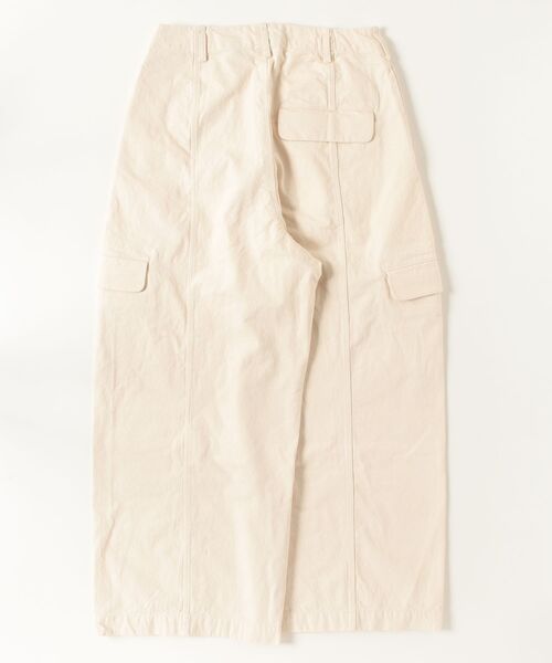 my beautiful landlet(マイビューティフルランドレット)の「【my beautiful landlet】 PIGMENT PRINT WASHED DENIM WIDE CARGO PANTS - kinari(その他パンツ・メンズ・キナリ・0/1/2)」の2枚目の写真