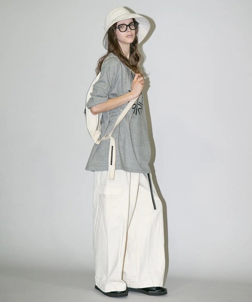 my beautiful landlet(マイビューティフルランドレット)の「【my beautiful landlet】 PIGMENT PRINT WASHED DENIM WIDE CARGO PANTS - kinari(その他パンツ・メンズ・キナリ・0/1/2)」の8枚目の写真