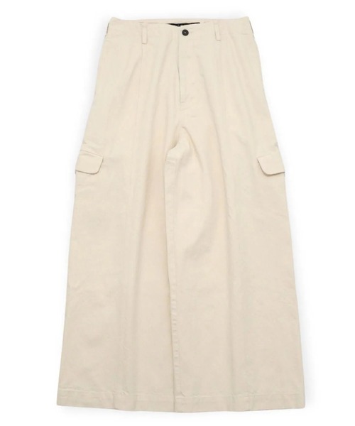 my beautiful landlet(マイビューティフルランドレット)の「【my beautiful landlet】 PIGMENT PRINT WASHED DENIM WIDE CARGO PANTS - kinari(その他パンツ・メンズ・キナリ・0/1/2)」の6枚目の写真