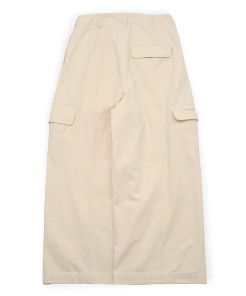 my beautiful landlet(マイビューティフルランドレット)の「【my beautiful landlet】 PIGMENT PRINT WASHED DENIM WIDE CARGO PANTS - kinari(その他パンツ・メンズ・キナリ・0/1/2)」の14枚目の写真