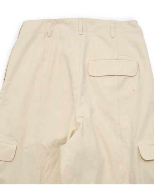 my beautiful landlet(マイビューティフルランドレット)の「【my beautiful landlet】 PIGMENT PRINT WASHED DENIM WIDE CARGO PANTS - kinari(その他パンツ・メンズ・キナリ・0/1/2)」の13枚目の写真